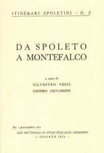 Itinerari spoletini 2. Da Spoleto a Montefalco