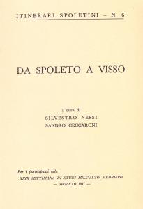 Itinerari spoletini 6. Da Spoleto a Visso