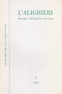 L'Alighieri. Rassegna bibliografica dantesca 1 1968