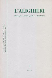 L'Alighieri. Rassegna bibliografica dantesca 2 1989