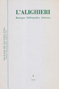 L'Alighieri. Rassegna bibliografica dantesca 2 1992