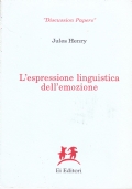 L'espressione linguistica dell'emozione