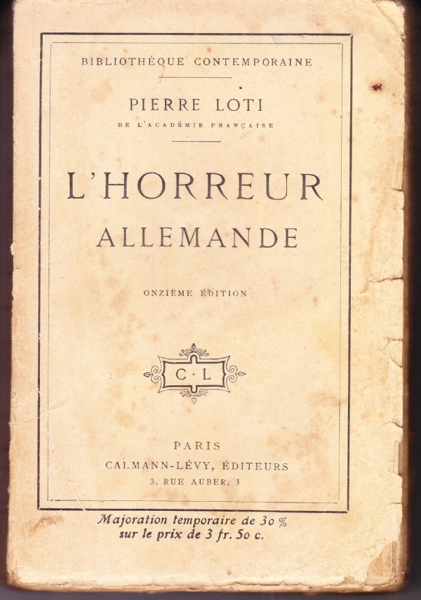 L'horreur allemande