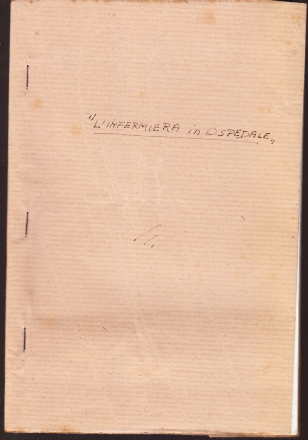 L'infermiera in ospedale