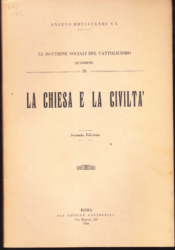 La Chiesa e la civiltà