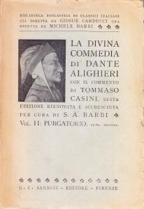 La Divina Commedia di Dante Alighieri. Vol. II: Purgatorio