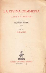 La Divina Commedia di Dante Alighieri. Vol. III. Paradiso