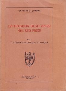 La filosofia degli Arabi nel suo fiore. Vol. II. Il …