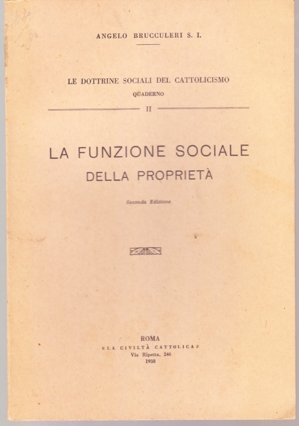 La funzione sociale della proprietà