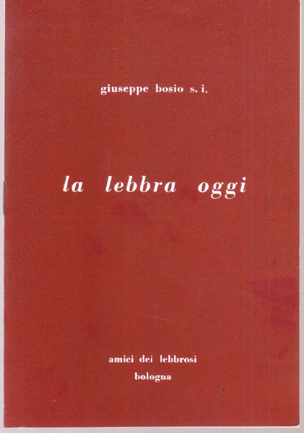 La lebbra oggi