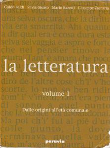 La letteratura volume 1. Dalle origini all'età comunale + Guida …