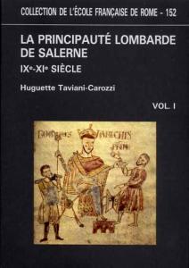 La principauté lombarde de Salerne (IXe-XIe siècle)