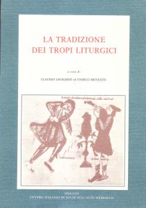 La tradizione dei tropi liturgici