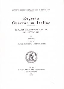 Le carte arcivescovili pisane del secolo XIII. II (1238-1272)