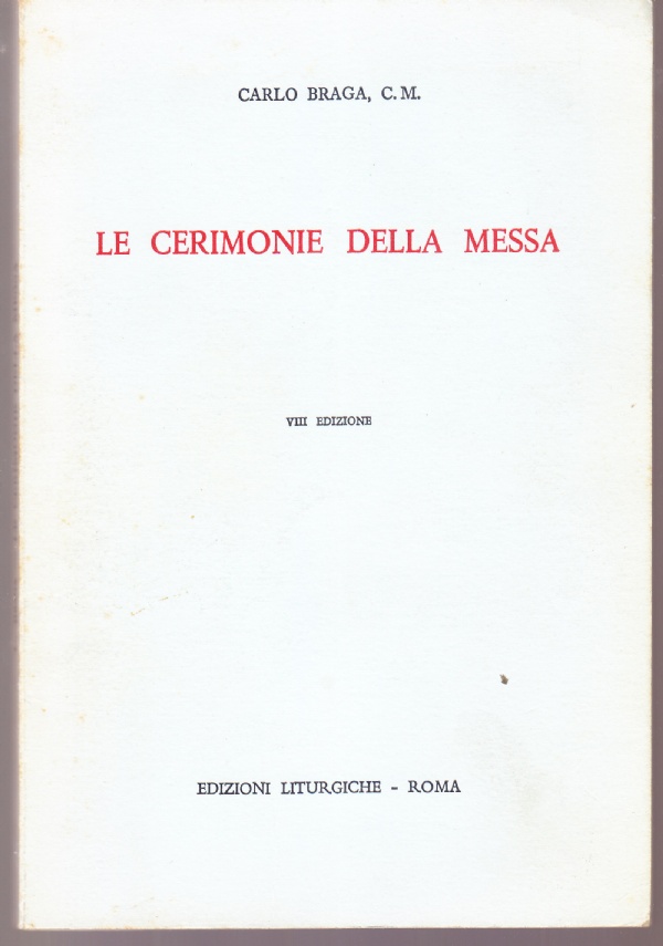 Le cerimonie della Messa