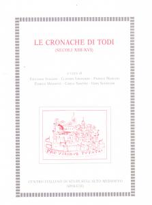 Le cronache di Todi (secoli XIII-XVI)