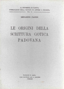 Le origini della scrittura gotica padovana