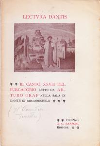 Lectura Dantis. Il canto XXVIII del Purgatorio letto da Arturo …
