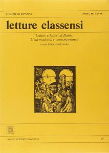 Letture Classensi 39. Letture e lettori di Dante. L'età moderna …