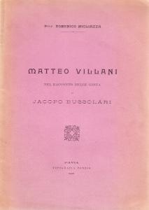 Matteo Villani nel racconto delle gesta di Jacopo Bussolari