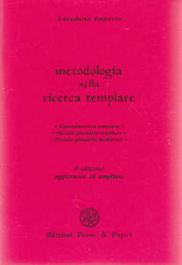 Metodologia nella ricerca templare