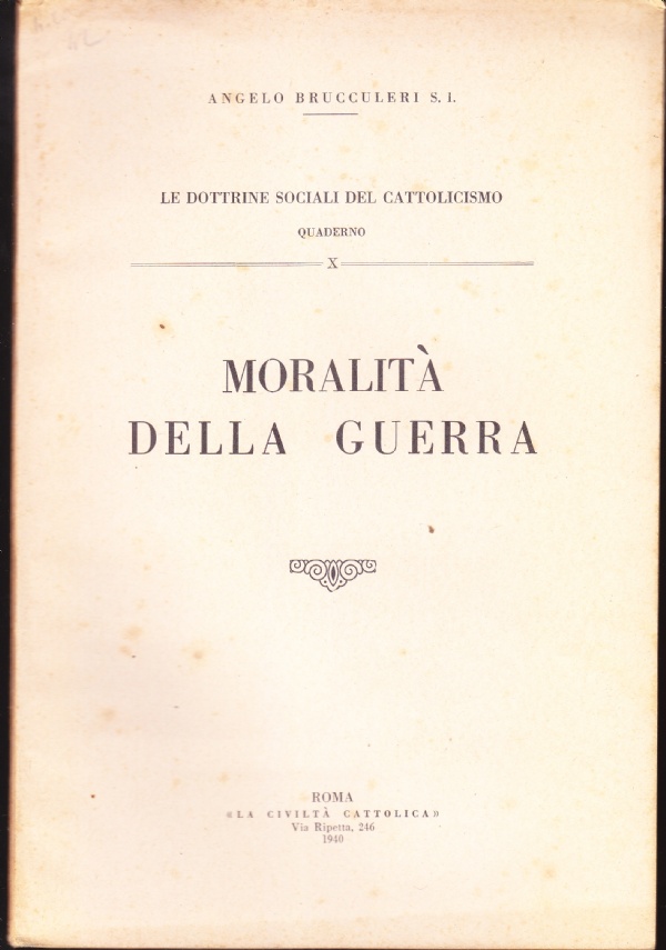 Moralità della guerra