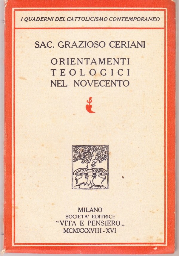 Orientamenti teologici nel Novecento