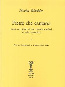 Pietre che cantano. Studio sul ritmo di tre chiostri catalani …