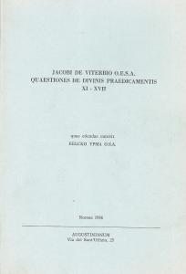 Quaestiones de divinis praedicamentis XI-XVII