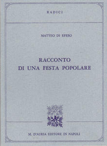 Racconto di una festa popolare. Ekphrasis per la festa di …