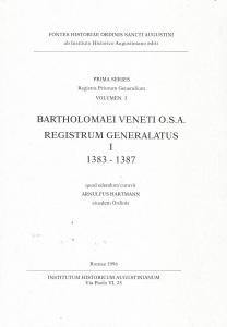 Registrum generalatus I. 1383-1387