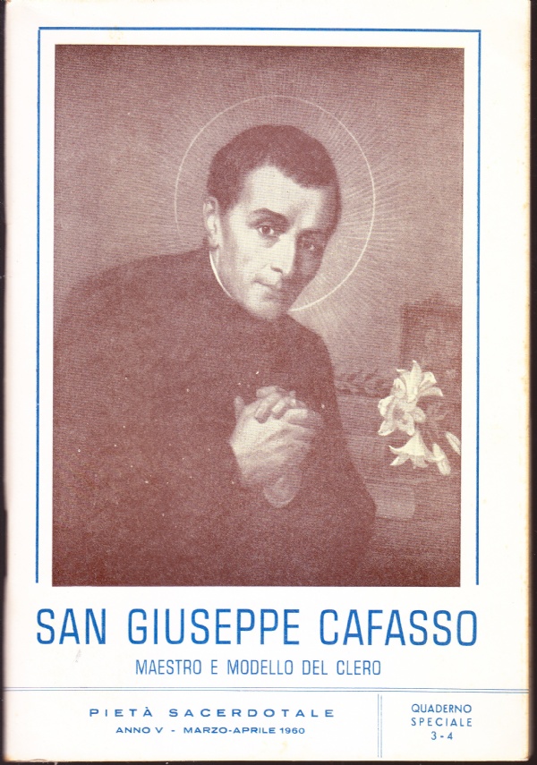 San Giuseppe Cafasso maestro e modello del clero