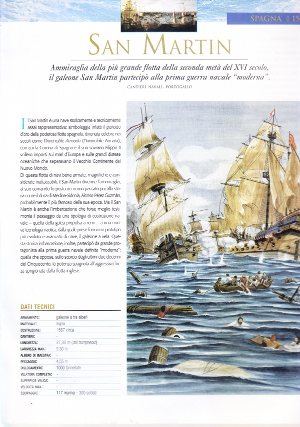 San Martin. Spagna 1567 - SCHEDA