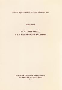 Sant'Ambrogio e la tradizione di Roma