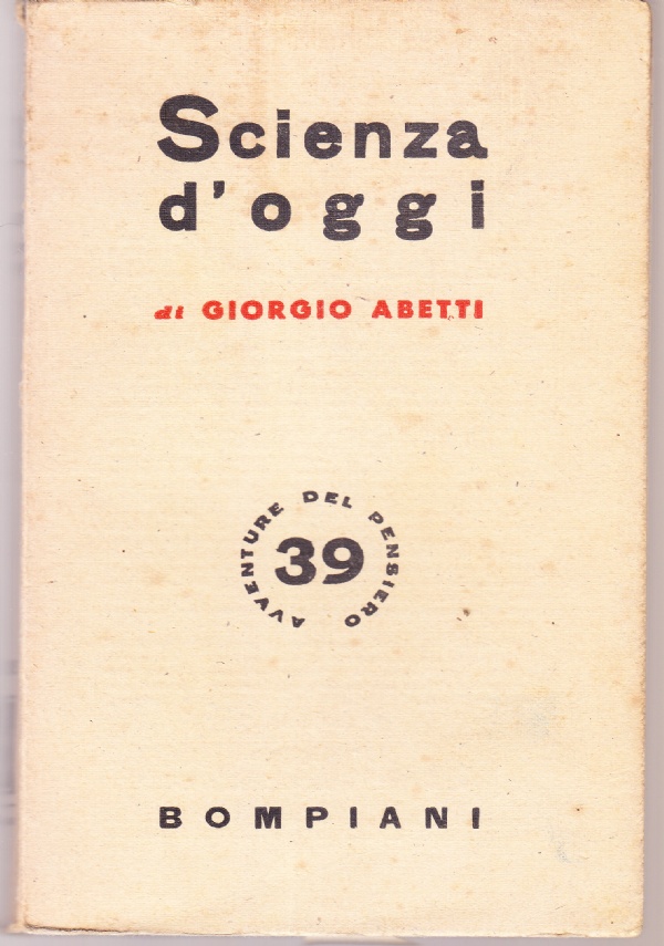 Scienza d'oggi