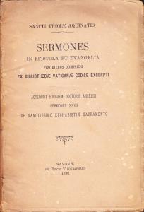 Sermones in Epistola et Evangelia pro diebus dominicis ex Bibliothecae …