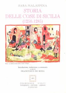 Storia delle cose di Sicilia (1250-1285)