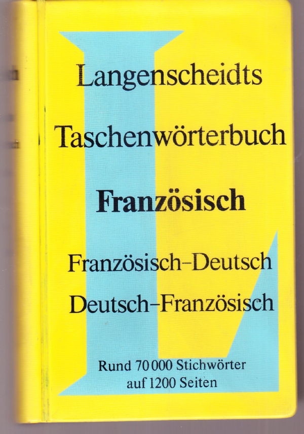 Taschenworterbuch Franzosisch-Deutsch, Deutsch-Franzosisch
