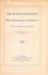 The 'De Jerusalem celesti' and the 'De Babilonia infernali' of …