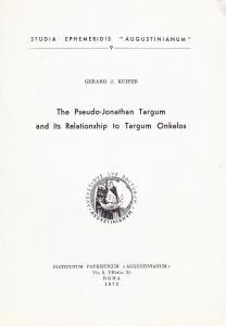 The Pseudo-Jonathan Targum and its relationship to Targum Onkelos