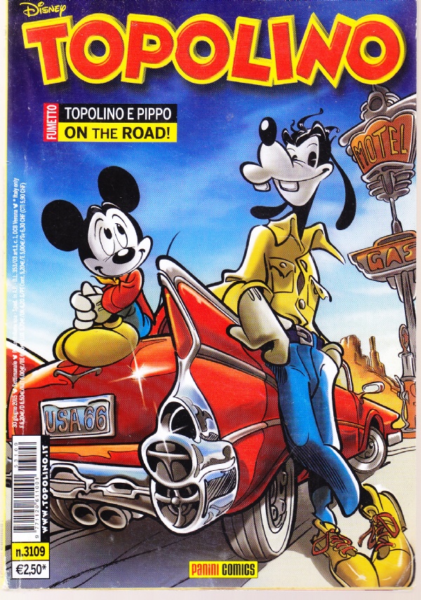 Topolino n. 3109. Topolino e Pippo on the road!