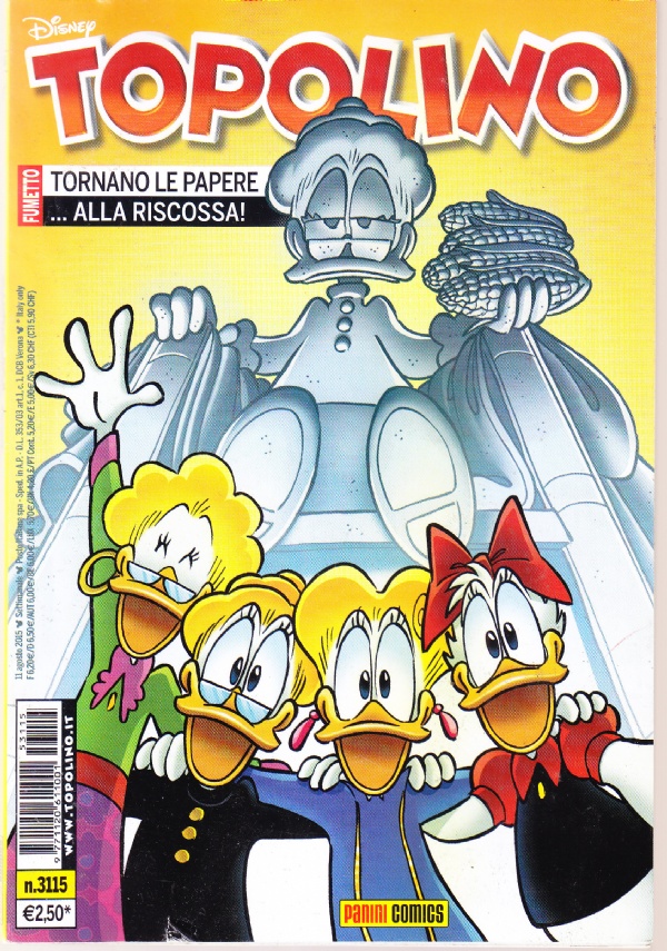 Topolino n. 3115. Tornano le papere alla riscossa!