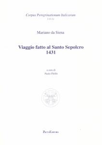 Viaggio fatto al Santo Sepolcro 1431