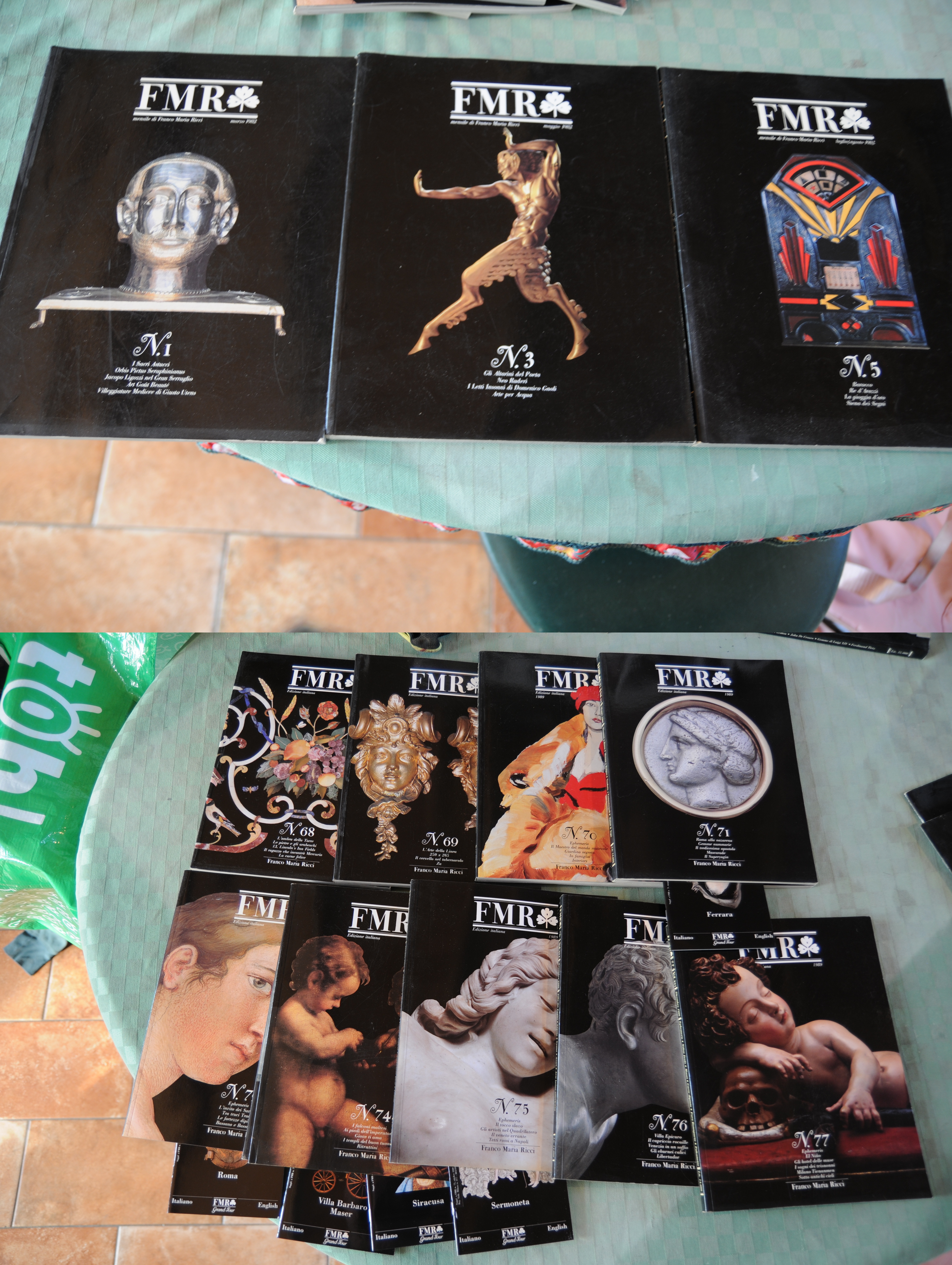 1,2,3,68,69,70, 71, 72,74,75,76,77 (CON SUPPLEMENTI) NUOVI