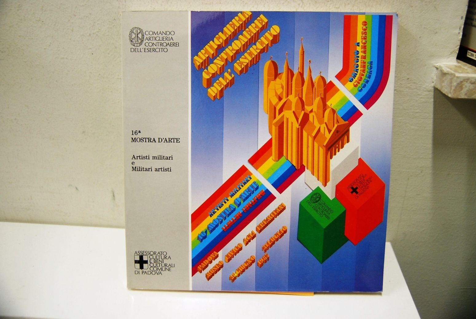 16^ mostra d'arte artisti militari comando artiglieria controaerei dell'esercito