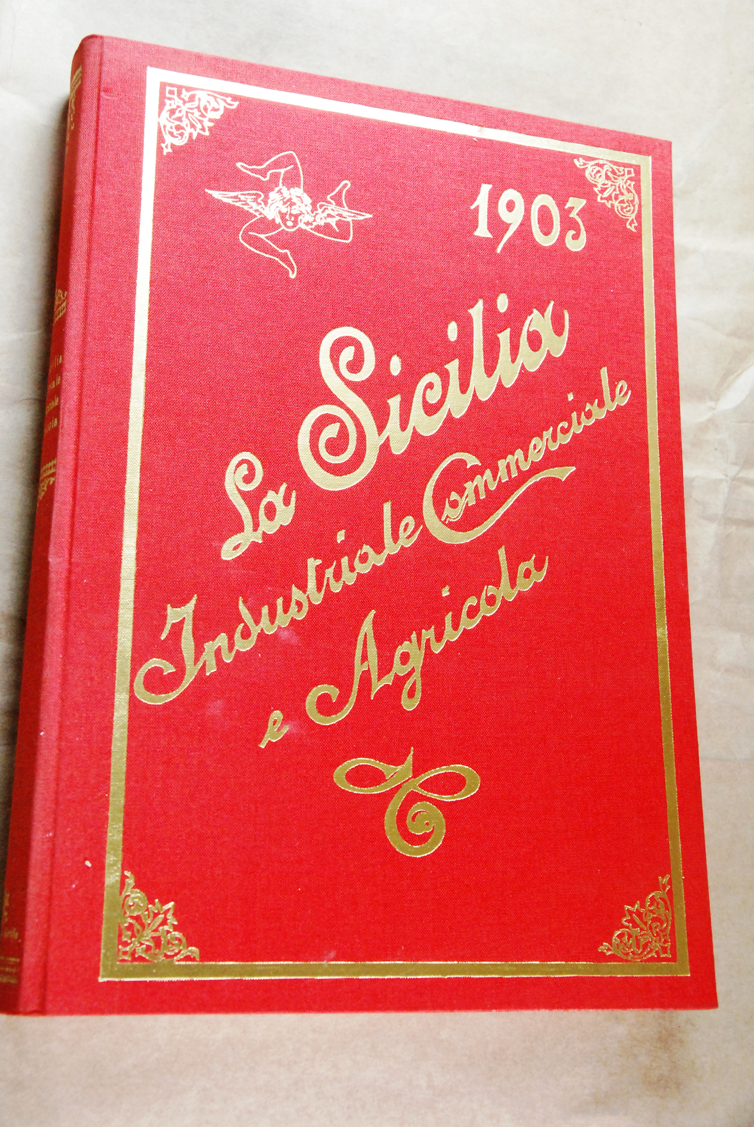 1903 la sicilia industriale commerciale e agricola NUOVISSIMO