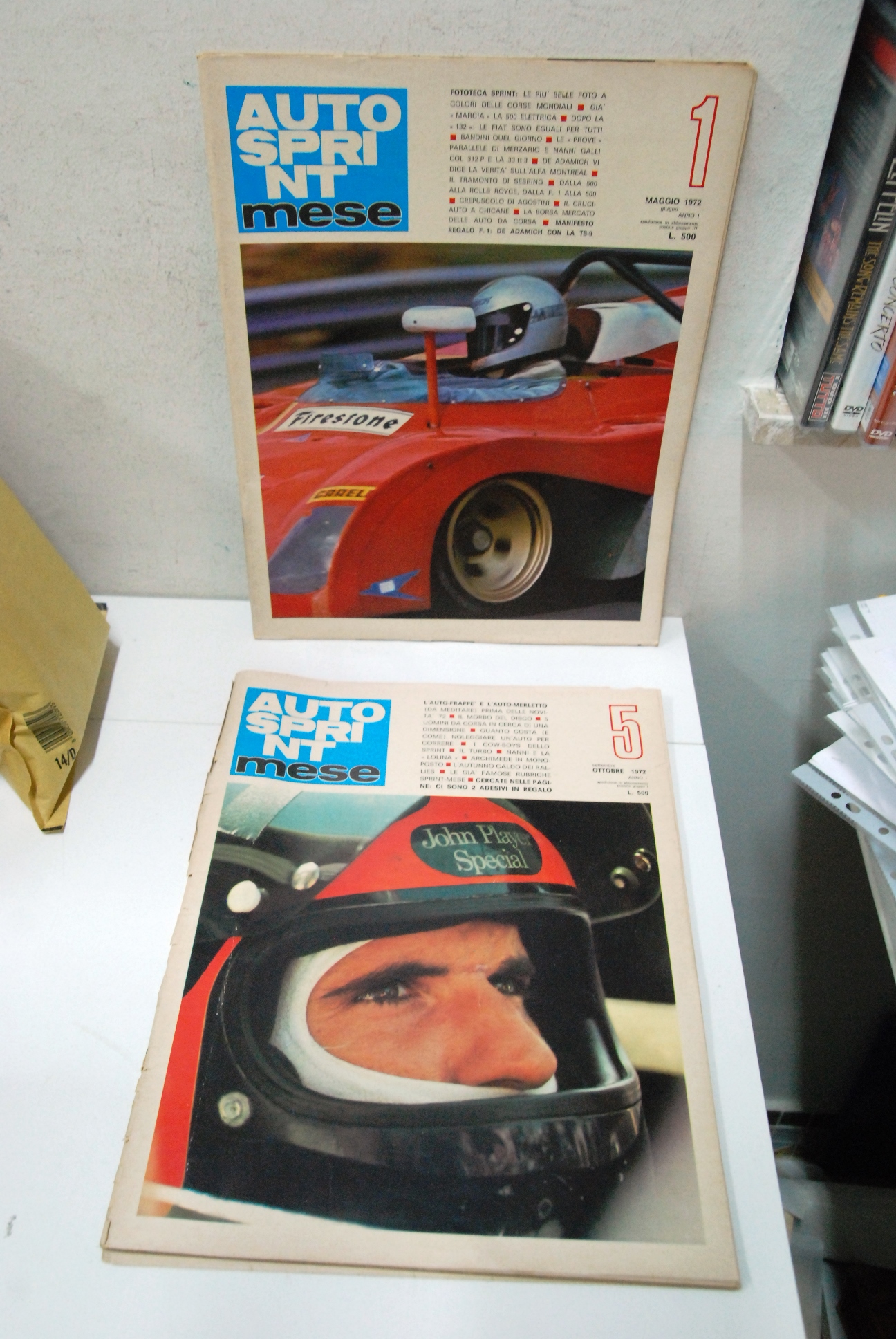 1972 maggio giugno settembre ottobre 1 e 5