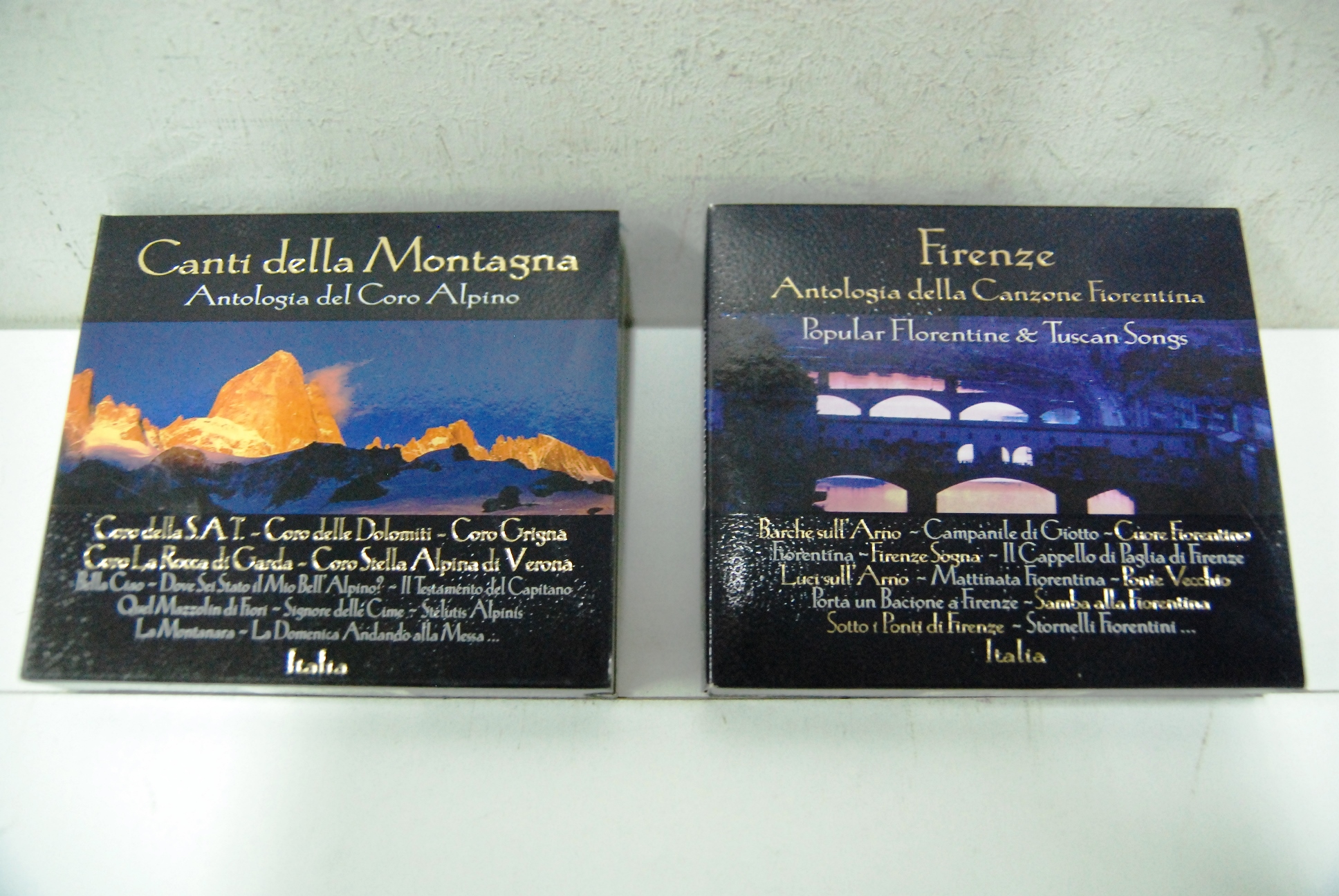 2 cofanetti canti della montagna antologia del coro alpino e …