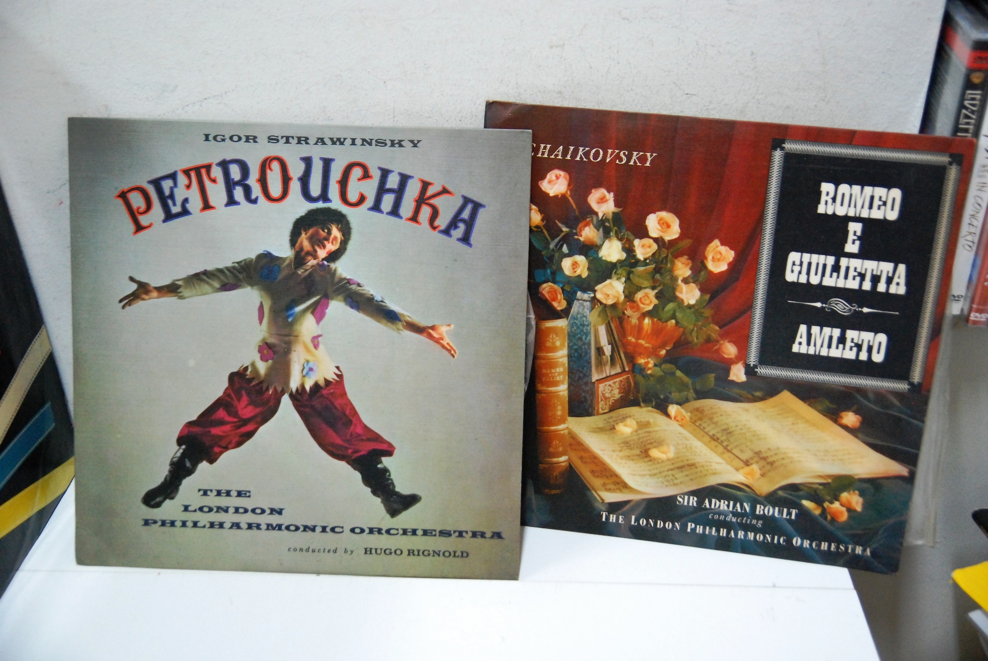 2 LP ? london philharmonic orchestra strawinsky petrouchka tchaikovsky romeo …
