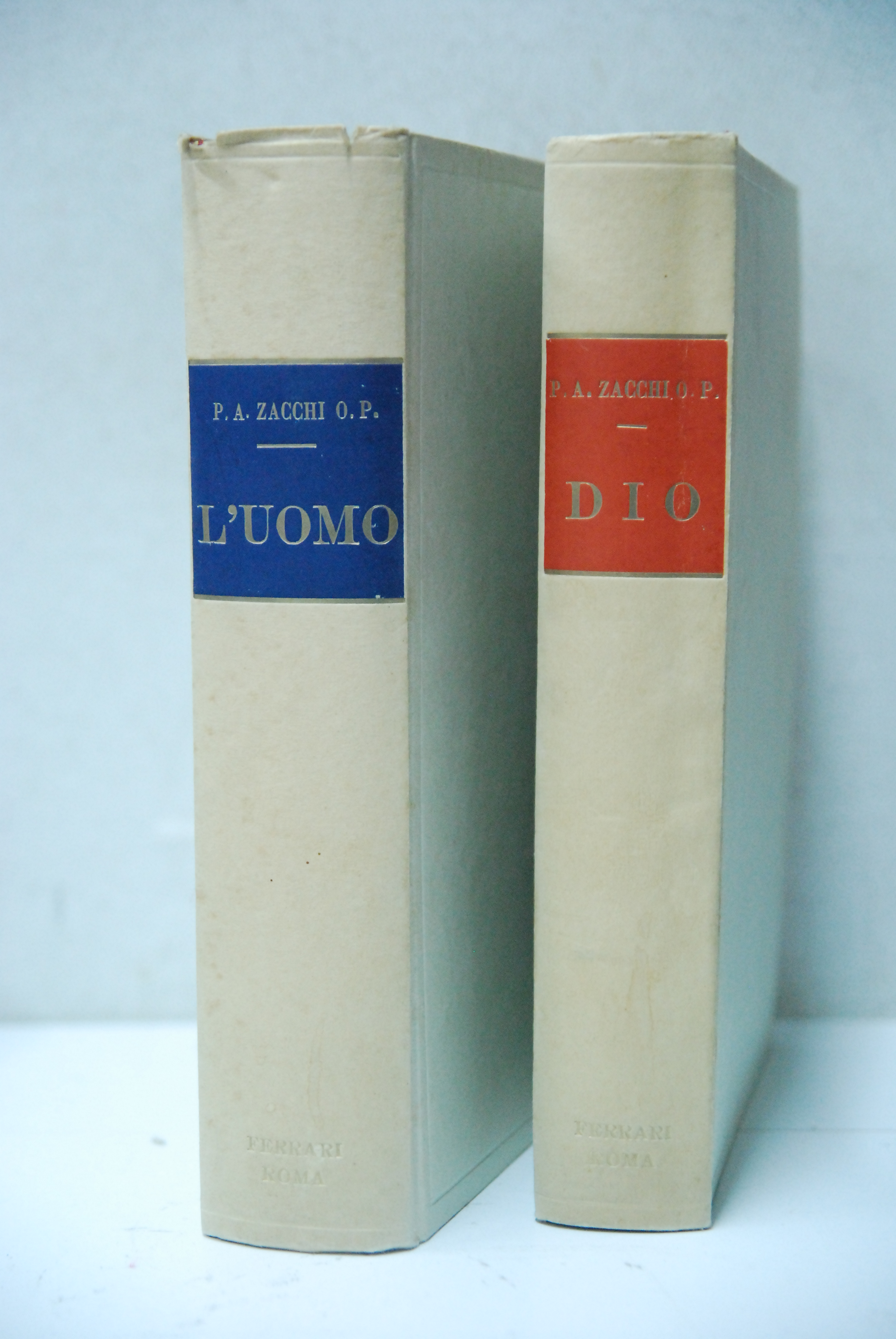 2 voll. l'uomo e dio